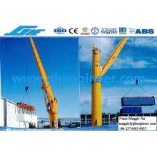 Electric Hydraulic Marine Ship Deck Crane